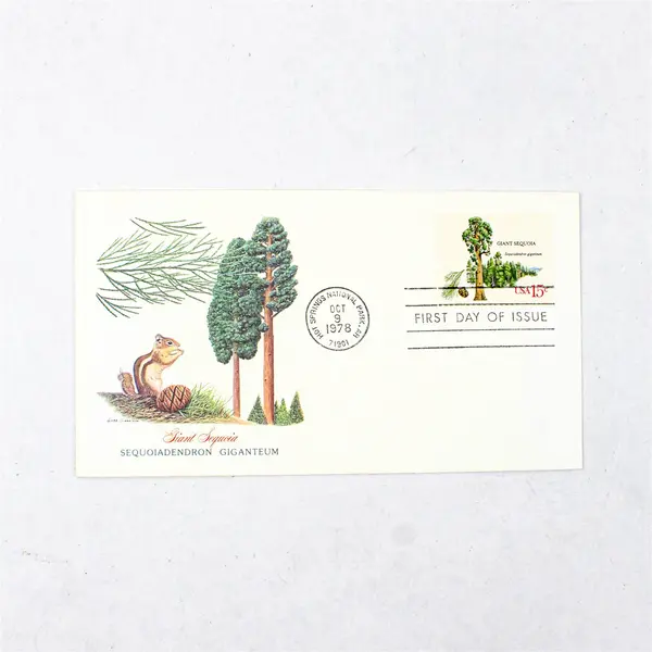 Set Of 5 Trees Of America 1978 FDC Fleetwood Birds And Trees SC #1764-67