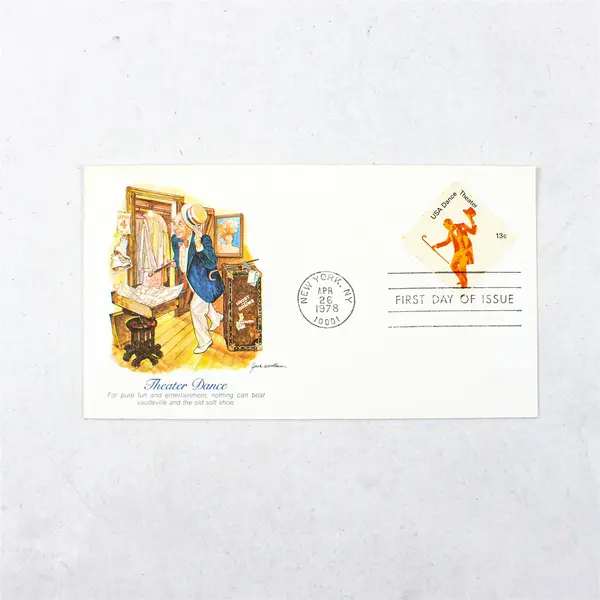 Set Of 5 Dance Stamp 1978 FDC Fleetwood Cachet SC #1749-52