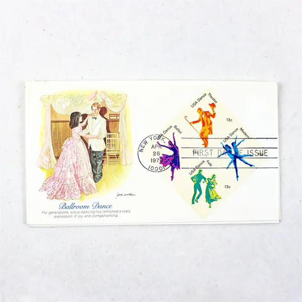 Set Of 5 Dance Stamp 1978 FDC Fleetwood Cachet SC #1749-52