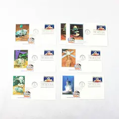 Set Of 7 Viking Mars Mission Stamp SC #1759 FDC Fleetwood Cachet 1978