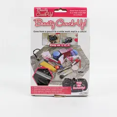 TV Direct LLC Beauty Cinch-Up Makeup Bag Work Mat New in Box