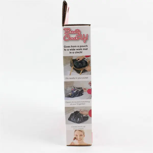 TV Direct LLC Beauty Cinch-Up Makeup Bag Work Mat New in Box