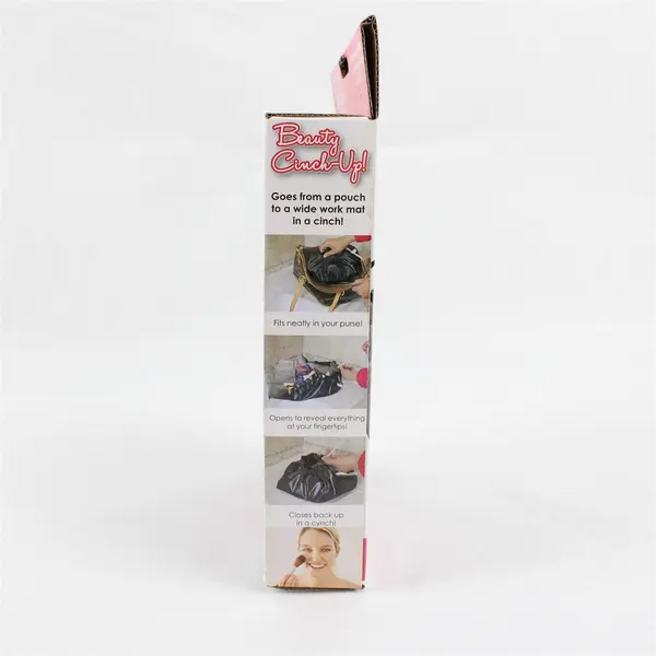 TV Direct LLC Beauty Cinch-Up Makeup Bag Work Mat New in Box