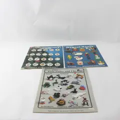 Lot of 3 Kount on Kappie Mixed Themes & Craft Project Leaflets 1983-1987