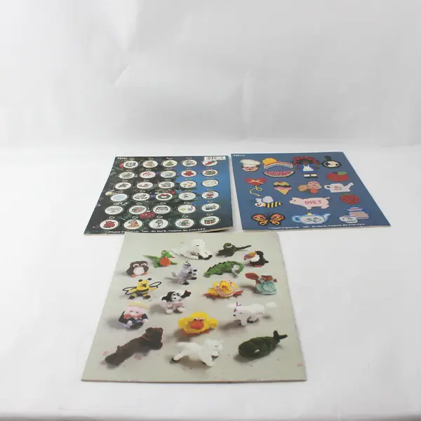 Lot of 3 Kount on Kappie Mixed Themes & Craft Project Leaflets 1983-1987