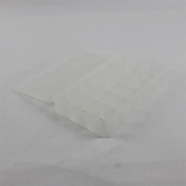 Frosted Plastic 18-Compartment Storage Box Organizer 05-408