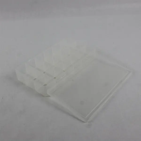 Frosted Plastic 18-Compartment Storage Box Organizer 05-408
