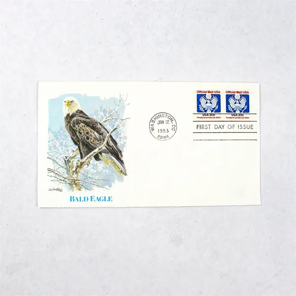 Set Of 7 Eagle 1983 Stamp SC# 0127 FDC Fleetwood Cachet