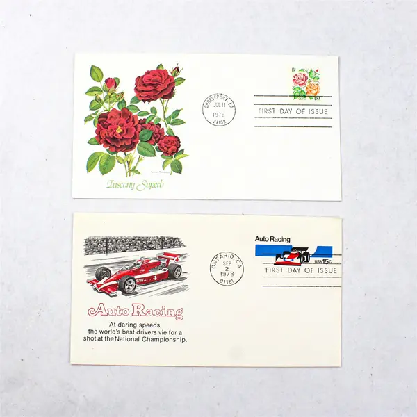 Lot Of 7 Fleetwood Cachet 1978 Stamp First Day Covers