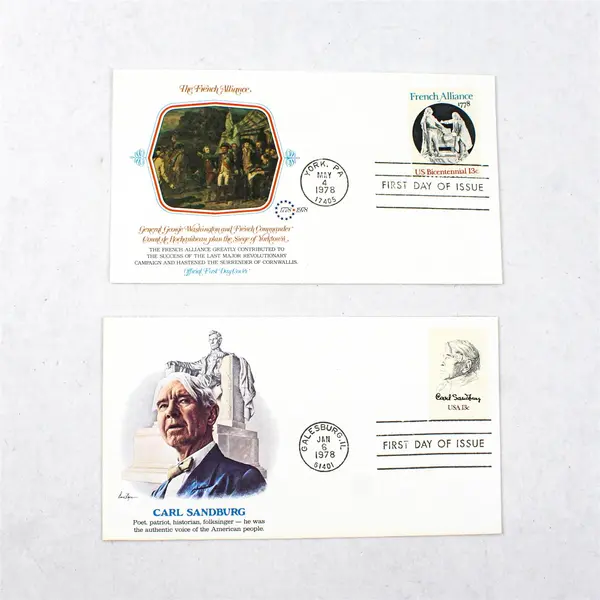 Lot Of 7 Fleetwood Cachet 1978 Stamp First Day Covers