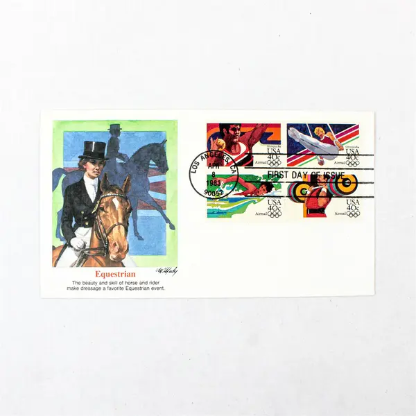 Set Of 5 Olympics 1983 Stamps SC#105-08 FDC Fleetwood Cachet