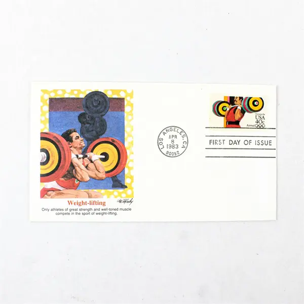 Set Of 5 Olympics 1983 Stamps SC#105-08 FDC Fleetwood Cachet