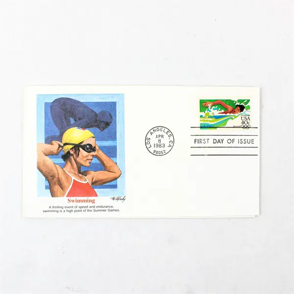 Set Of 5 Olympics 1983 Stamps SC#105-08 FDC Fleetwood Cachet