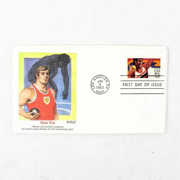 Set Of 5 Olympics 1983 Stamps SC#105-08 FDC Fleetwood Cachet