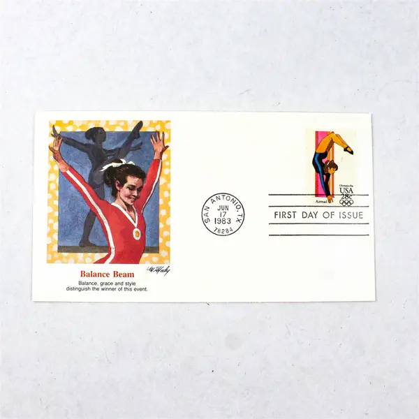 Set of 5 1983 Olympics First Day Covers Fleetwood Cachet Scott C101-104