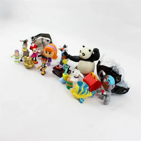 Mixed Lot of 16 New & Opened Fast Food Collectible Toys - McDonald's & More