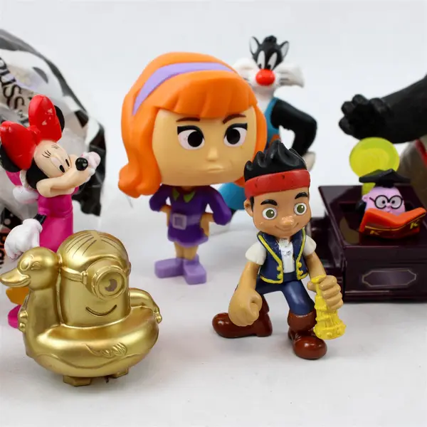 Mixed Lot of 16 New & Opened Fast Food Collectible Toys - McDonald's & More