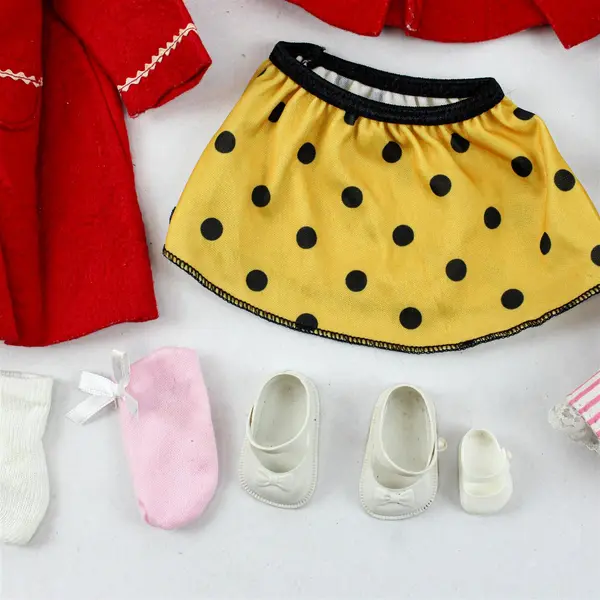 Lot of 11 Vintage Loose Doll Clothes Accessories 14-18in Dolls