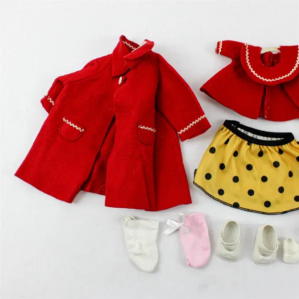 Lot of 11 Vintage Loose Doll Clothes Accessories 14-18in Dolls