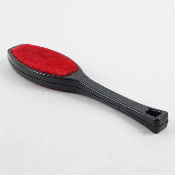 Vintage Helmac Magic Lint Brush Double Sided Red Velvet Clothes Brush