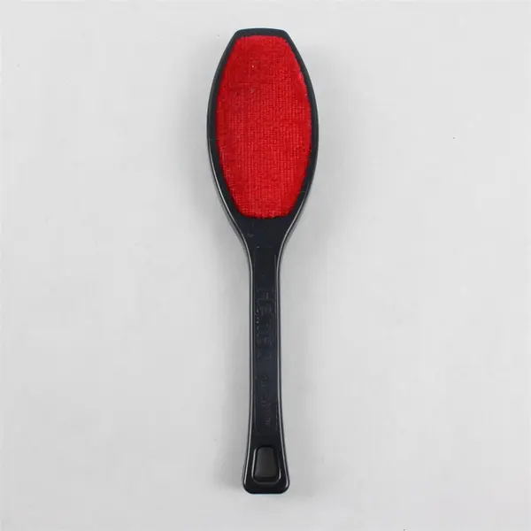 Vintage Helmac Magic Lint Brush Double Sided Red Velvet Clothes Brush