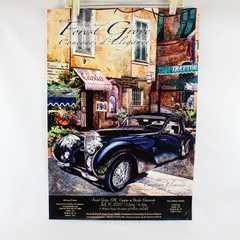 2007 Forest Grove Concours d’Elegance Oregon Classic Car Show Poster 18X26