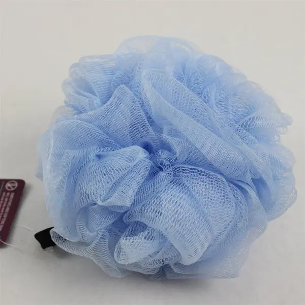 Cleanse Blue Mesh Shower Bath Pouf New Tags