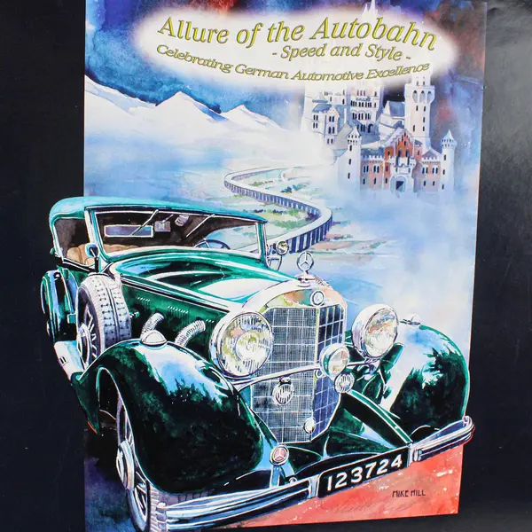 2016 Forest Grove Concours d’Elegance Oregon Classic Car Show Poster 17X25