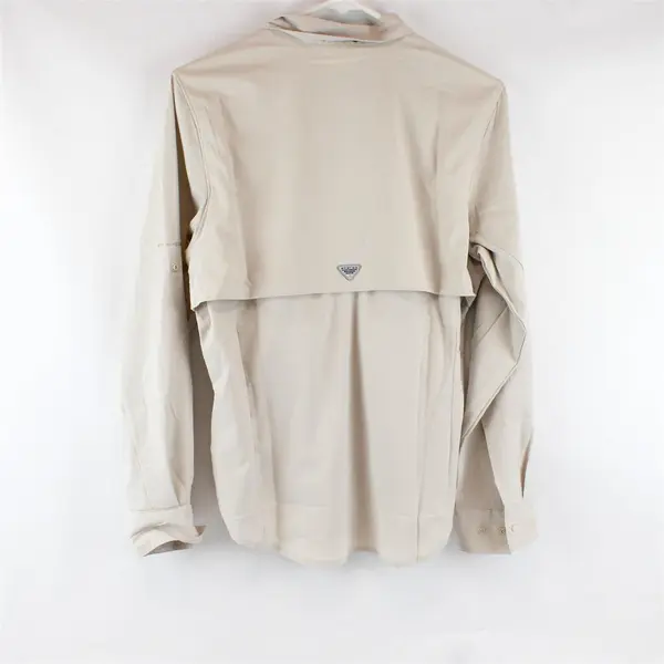 Columbia Women's Tamiami II LS Fishing Shirt Tan Khaki Beige Small NWT