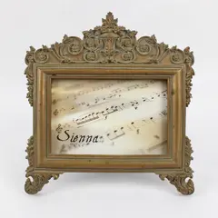 Sienna Baroque-Style Ornate Scroll Detail Tabletop Picture Frame 6"x4"