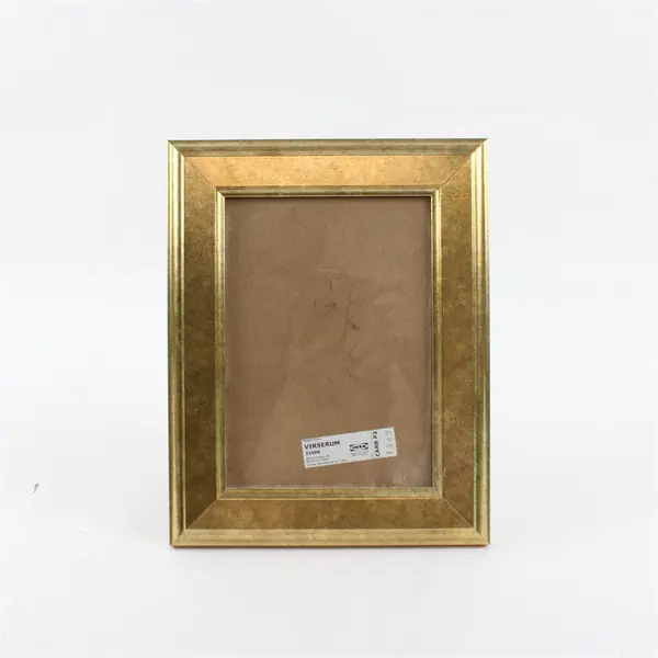 Ikea Virserum Gold Finish Tabletop Picture Frame 5"x7"