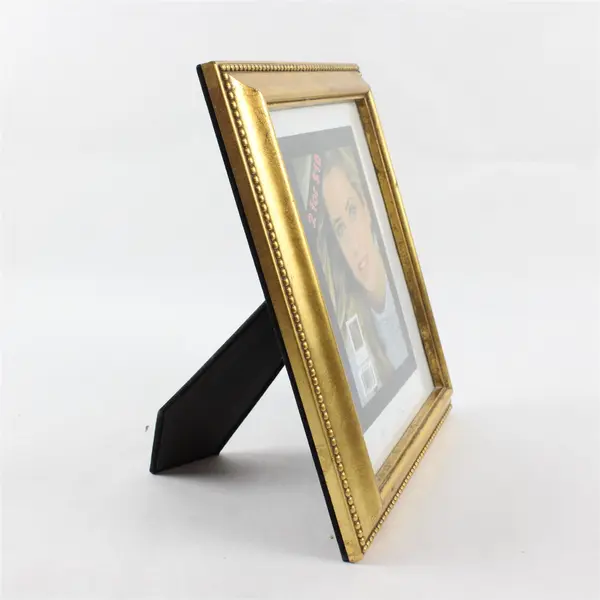 BP Industries Ashley Collection Gold Finish 8x10 Tabletop Frame 91145-80
