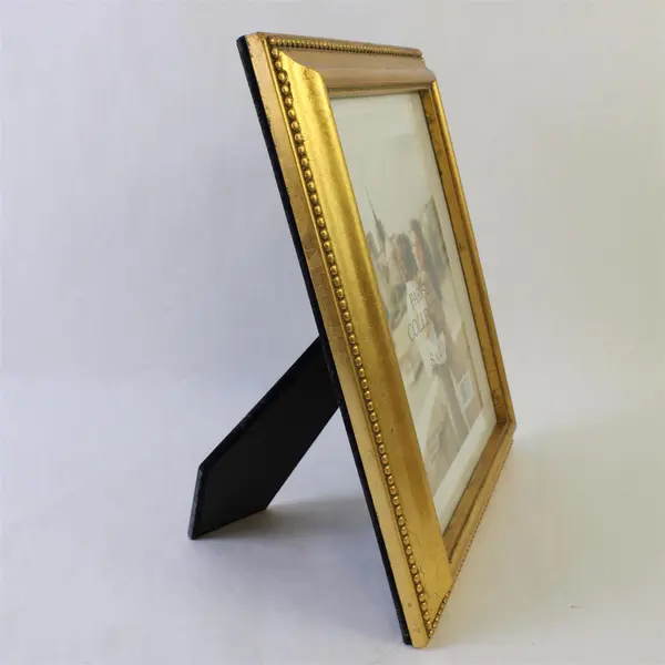 BP Industries Parisian Collection Gold Finish Tabletop Picture Frame 8"x10"