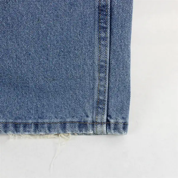 Wrangler Blue Ridge Men's 34x32 Straight Leg Light Wash Denim Blue Jeans 