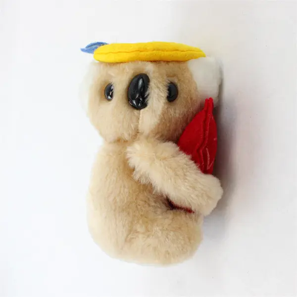 Vintage Russ Koala Plush 5" Holding I Wuv U Heart Stuffed Animal