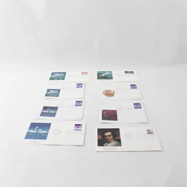 Lot Of 8 Fleetwood Cachet 1997 First Day Covers