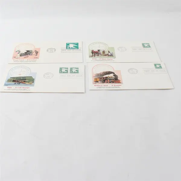 1985 U.S. D Stamp First Day Covers Fleetwood Cachet