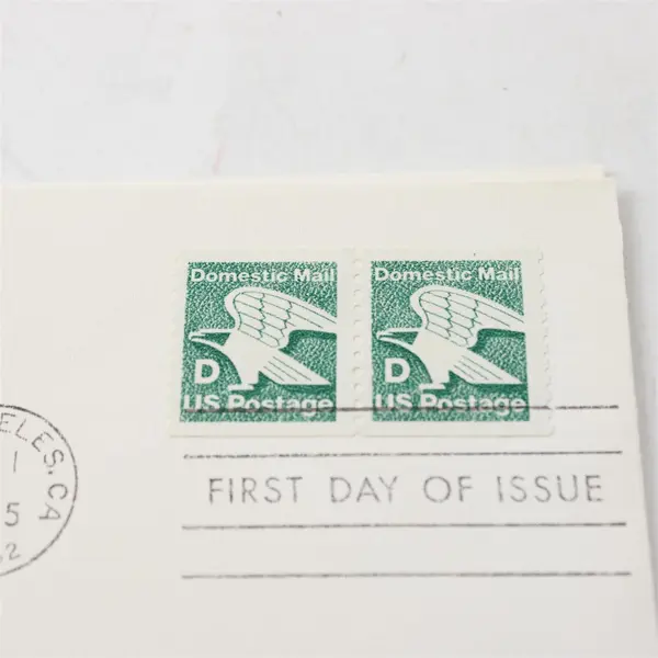 1985 U.S. D Stamp First Day Covers Fleetwood Cachet