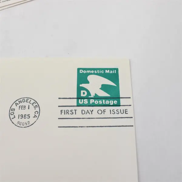 1985 U.S. D Stamp First Day Covers Fleetwood Cachet