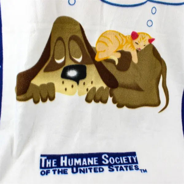 The Humane Society of the United States Fleece Throw Blanket
