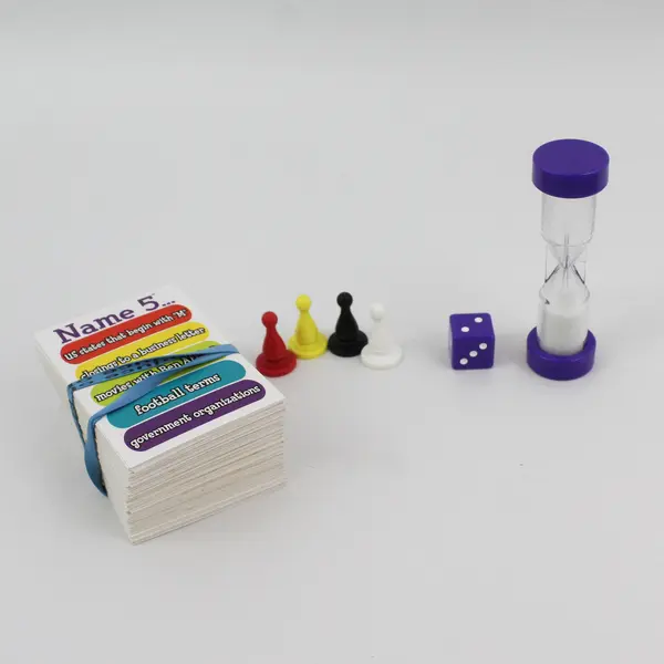 NAME 5 Can You Name 5? Board Game 2010, Complete 