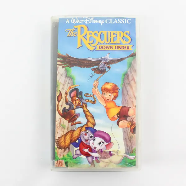 Disney's The Rescuers Down Under VHS Tape 