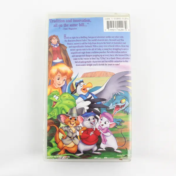 Disney's The Rescuers Down Under VHS Tape 