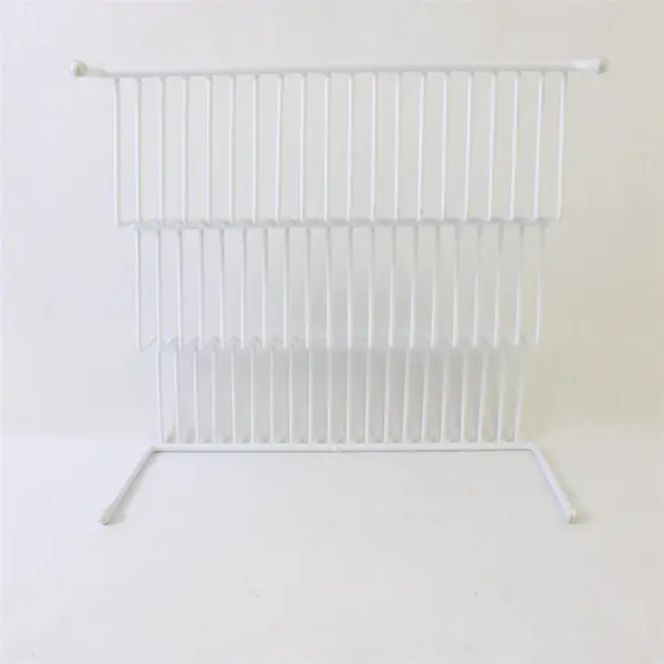 Nexgen 3 Tier White Wire Spice Storage Racks Set of 2
