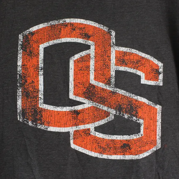 4th and 1 Oregon State Gray Short-Sleeved Graphic T-Shirt Men's XXL