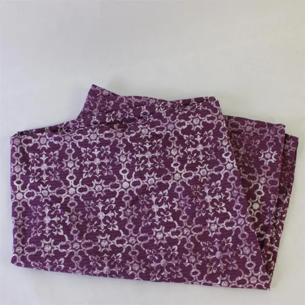 Anthology Purple Floral Pillowcase 25x21 100% Cotton