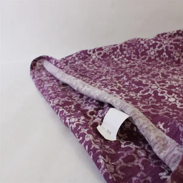 Anthology Purple Floral Pillowcase 25x21 100% Cotton