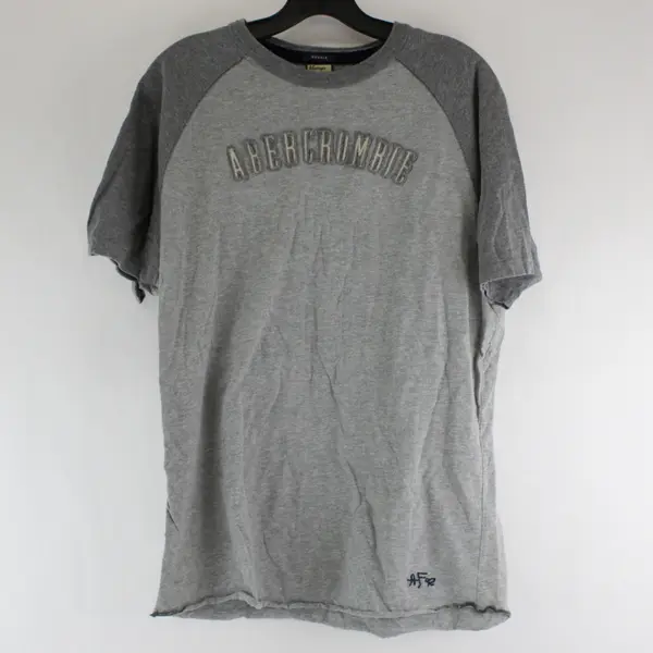 Abercrombie & Fitch Vintage Tee Muscle Short-Sleeved Gray Men's XXL