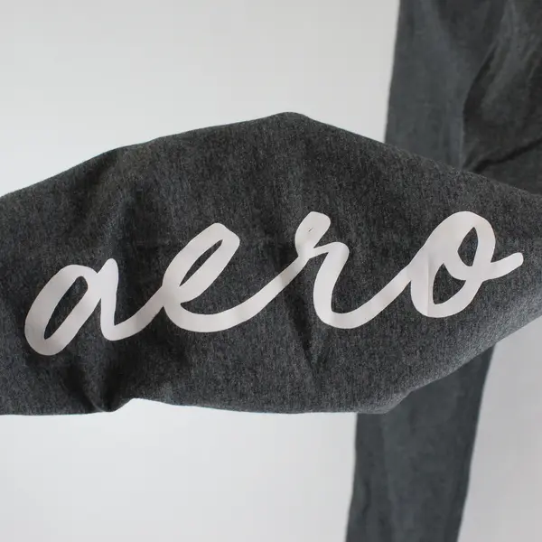 Aeropostale Gray Activewear Capri Leggings Women's Medium