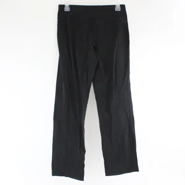 Danskin Now Solid Black Semi-Fitted Activewear Pants Women's Medium 8-10